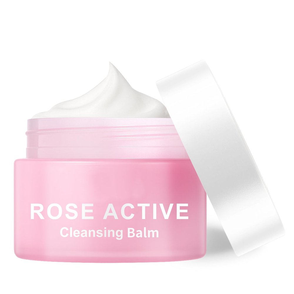 GUOYAOLIFU Makeup Melting Cleansing Balm, Deep Clear Cleansing Balm, Hydrating Makeup Remover, Face Cleanser, Oil Based Cleanser for All Skin Types (3.3 Fl.Oz, 100g)