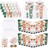Demissle 24 Pcs Christmas Hot Cocoa Party Favors Hand Cream and Lip Balm Gifts Bulk Xmas Party Stuffers Christmas Stocking Favors Xmas Red Green Hot Cocoa Gifts Set for Baby Shower Guests view 1