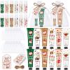 Demissle 12 Pcs Christmas Hot Cocoa Party Favors Hand Cream and Lip Balm Gifts Bulk Xmas Party Stuffers Christmas Stocking Favors Xmas Red Green Hot Cocoa Gifts Set for Baby Shower Guests view 1
