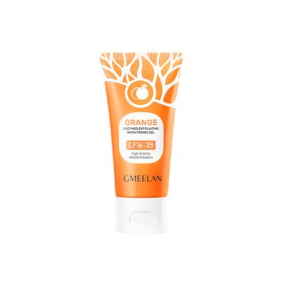 GMEELAN Orange Exfoliating Whitening Gel Body and Face Scrub Cleansing 50G