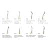 ANNAFRIS Lash Tweezers for Eyelash Extensions,Stainless Steel Lash Extension Tweezers for Easy Application and Removal-W01+05+07 view 3