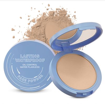 Face Powder - Lasting Waterproof Face Powder, Beauty Powder for Women & Men (02# NATURAL BEIGE)