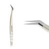 ANNAFRIS Lash Tweezers for Eyelash Extensions,Stainless Steel Lash Extension Tweezers for Easy Application and Removal-W03 view 1