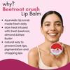 0.52oz Beetroot Lip Balm  Tinted Lip Balm for Women & Men, Brightening & Lightening Dark Lips, Hydrating for Dry & Chapped Lips, Natural Care with Beetroot, Almond Oil & Shea Butter, 15gm view 2