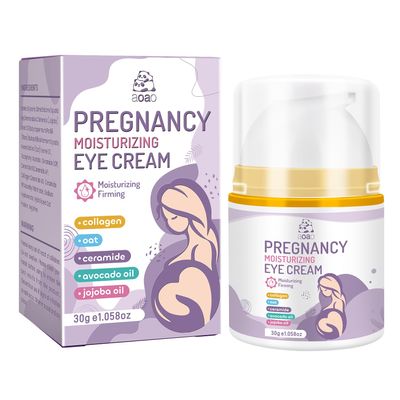 AOAO Plant Formula Hydrating Multi Action Eye Cream, Relieve Wrinkles & Bags, with Collagen and Shea Butter, Pregnancy Eye Care, Healthy and Gentle, 1.058 OZ