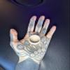 (500pcs) XL Tattoo Ink Cups Plastic Free, Wheat Straw Material Multiple Sizes (25mm XL) view 2