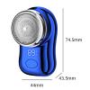 2X Men Face Hair Removal Washable Head Digital Display Hair Remover Trimmer Beard Trimmer for Office view 3