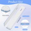 100 Pcs 80/80 Grit Nail Files Bulk, Coarse Emery Boards for Acrylic Nails and Gel Nails, Nail File Double Sided 80 Grits Reusable Professional Nail Filers Pack Manicure Gray view 2