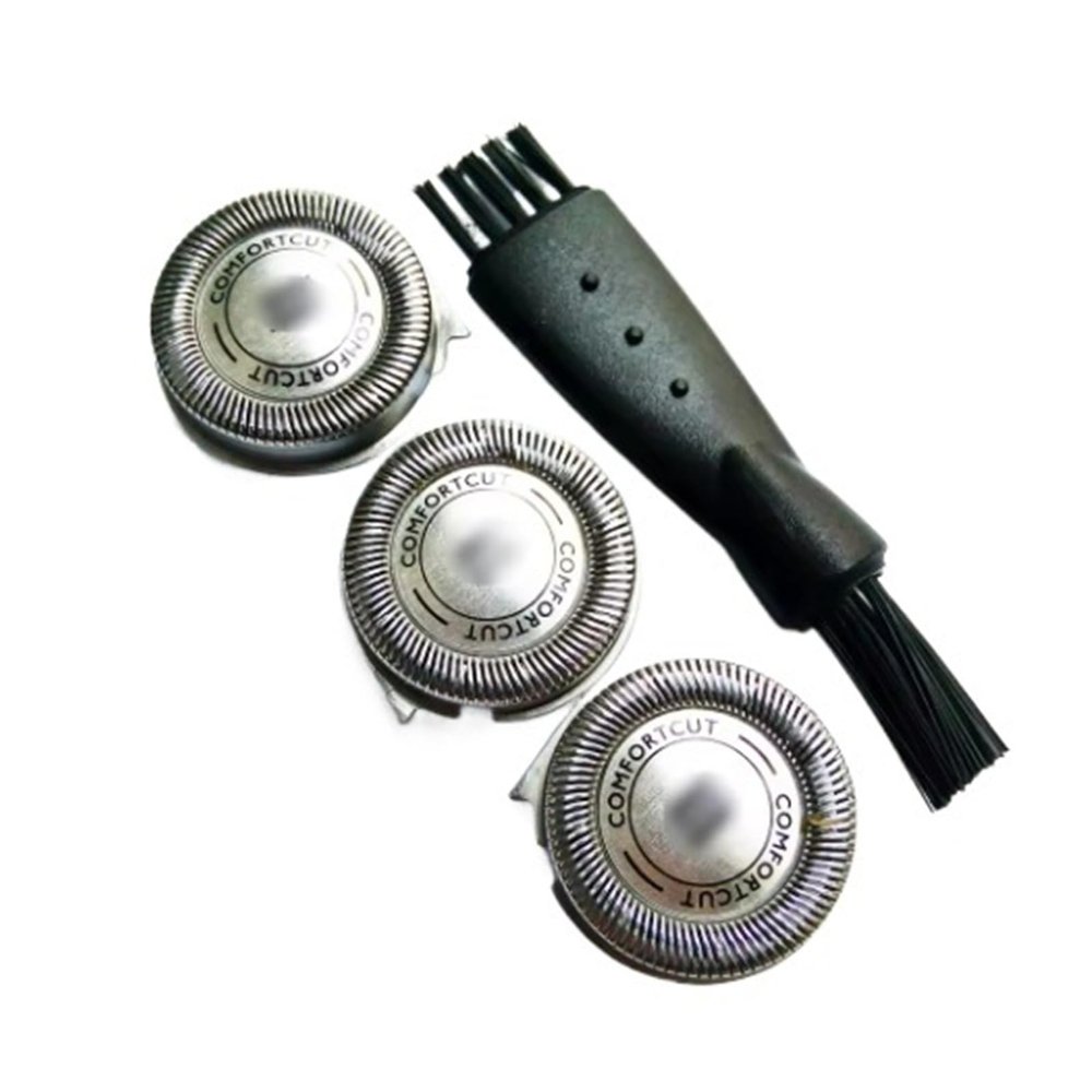 Razor Replacement Blade 3pcs Replacement Shaver Heads Compatible for Philips SH50