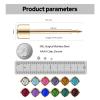 SugarTang Ear Piercing Kit Gold 4mm with Safety Back Disposable Ear Piercing Gun Kit 2 Pack Made in 316L Surgical Stainless Steel | At Home Self Ear Piercer Kit with Preloaded Ear Stud (Rose) view 2