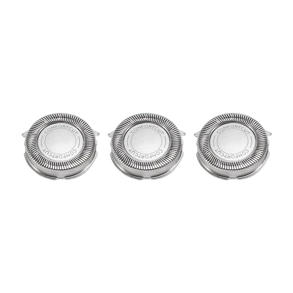 Razor Replacement Bla 3 Pcs SH30/50/52 Shaver Changing Head Compatible for Philips, Electric Shaver Series 1000, 2000, 3000, 5000 Shaver Changing Blades