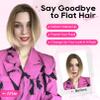 REECHO Clip in Hair Volumizer, Short Thick Clip in Hairpieces Adding Extra Hair Volume Extensions for Women with Thin Fine (Pearl Platinum, 8 Inch(Pack of 4)) view 4