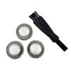 Razor Replacement Blade 3X Shaver Heads Foil Blade Compatible for Philips HQ6640 HQ6645 HQ6675 HQ6676 HQ6695 HQ6696 HQ6425 HQ6825 HQ6466 HQ686 HQ665 HQ6890 HQ6888 view 1