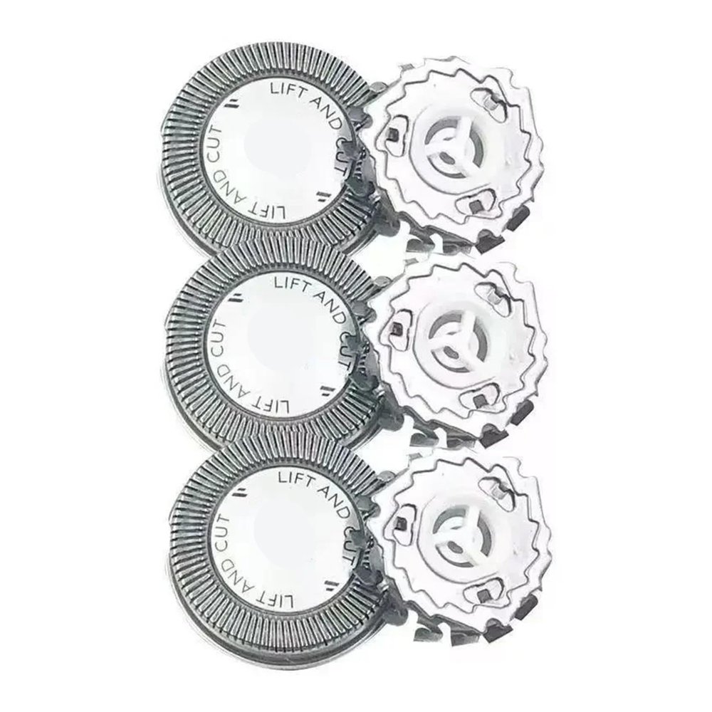 3pcs Replacement Shaver Head Blade Compatible for Philips HQ3 HQ4 HQ55 HQ6861 HQ6863 HQ6868 HQ6874 HQ6879 HQ6900 HQ6920 HQ6940 6970 HQ6990 Razor Replacement Blade
