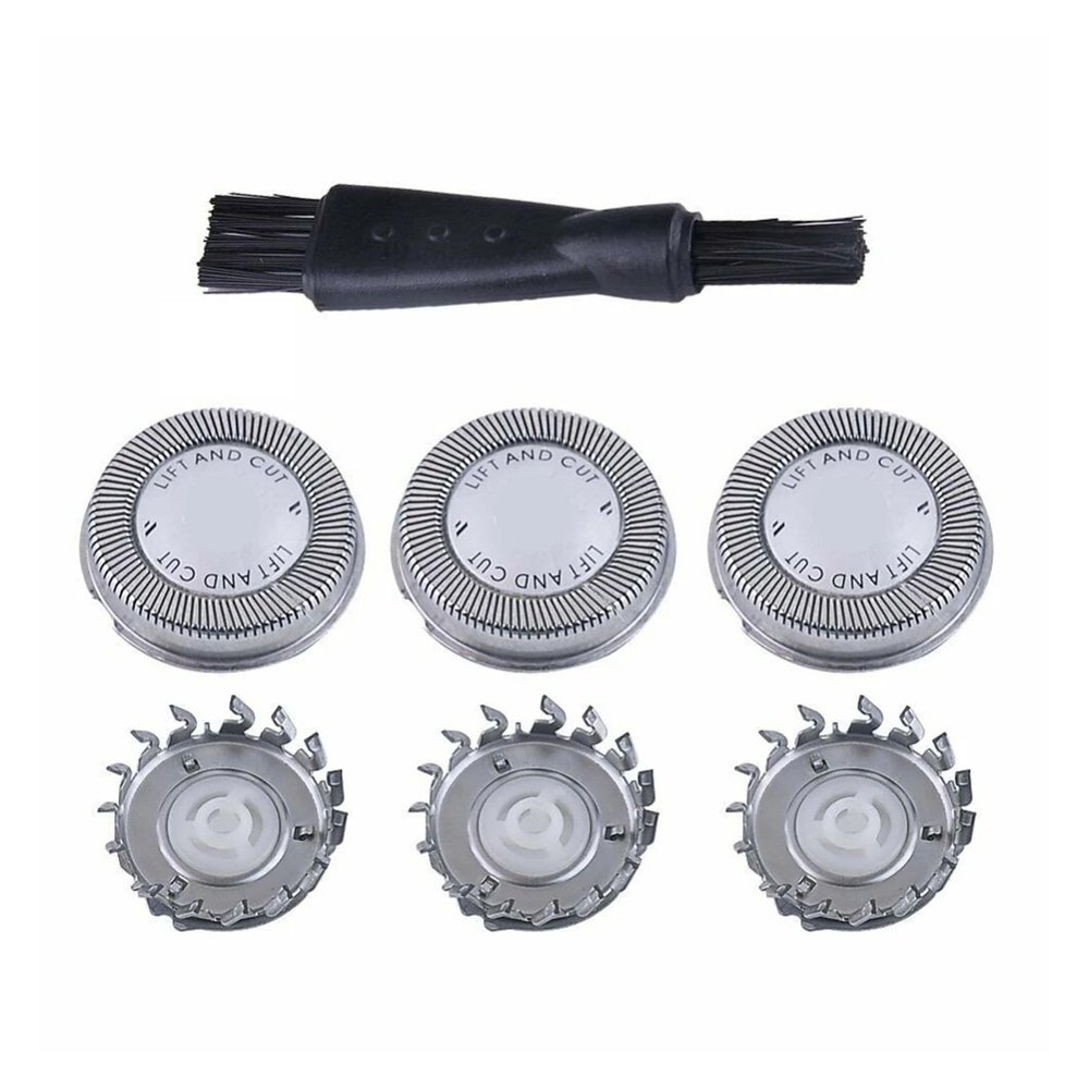 Razor Replacement Blade 3pcs Replacement Shaver Head Blade Compatible for Philips HQ3 HQ4 HQ55 HQ6676 HQ6695 HQ669HQ6831 HQ6842 HQ6843 HQ6844 HQ6849