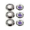 3 Replacement Shaving Heads Compatible for Philips Norelco, HQ3 HQ4 HQ55 HQ56 HQ6900 HQ6868 HQ5812 HQ6874 Shaver Changing Blades Razor Replacement Blad view 1