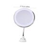 SKISUNO Simple Makeup Mirror with LED Light Magnification USB Rechargeable Touch Control Compact Vanity Mirror for Beauty and Cosmetic Use view 2
