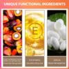 Linjinx Natural Batana Oil Organic Hair Repair Strengthens Dry Damaged Strands Nourishes Scalp Encourages Healthy Hair Growth White One Size view 3