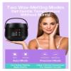 Automatic Smart Digital Waxing Kit For Women & Men - Painless Hair Removal, Precise Temperature Control, Fast Heating view 4