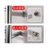 Bathroom 304 Stainless Steel Gold Heated Towel Warmer Waterproof Grade Ip56 Electric Heating Towel Rail Rack 1(A) view 2
