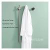 Bathroom Vertical Heated Towel Rail Bathrobe 2 Rack Electric Smart Thermal Bar Hidden Towel Warmer Towel Wire Heated(Gun Gray,Other_220V) view 3