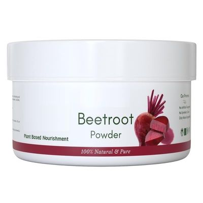 Beetroot Powder for Face Pack, Hair, Skin, Lip | 100% Pure Organic Beetroot Powder - 100g