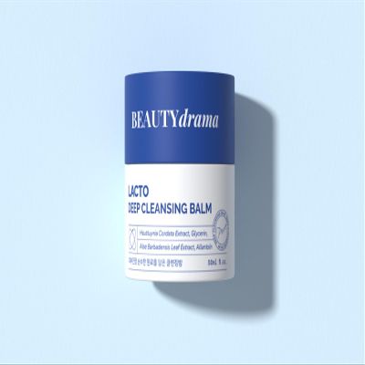 BEAUTYdrama Lacto Deep Cleansing Balm  Probiotic-Infused Gentle Makeup Remover for Sensitive Skin  1.76Fl oz.