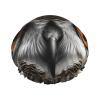Owl Eyes Shower Cap for Women Men Double Layer Waterproof Bath Cap Elastic Reusable Shower Hat Bath Hair Wrap Hat Washable Shower Bonnet for Long Hair, Braids view 1
