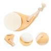 Baluue Wood Handle Face Washing Brush for Gentle Facial Cleansing and Massage Soft Bristles Prevent Scratching Deep Pore Cleaning for Smooth Skin and Relaxed Scalp Suitable for Daily Use view 4