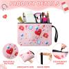 24 Pack Nurse Cosmetic Bags Bulk Nursing Survival Kit Canvas Zipper Pouch Bags Novelty Thank You Gift for Nurse Week Medical Assistant Week Healthcare Workers 2025 Nursing Graduation(Fashionable) view 3