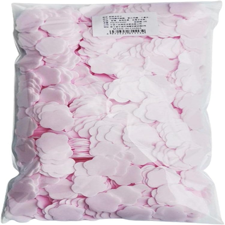 1000 Sheets Pink Portable Disposable Paper Soap Portable,Travel Hiking Washing Hand Bath Toiletry Paper Soaps Sheets,Portable Gentle Soaps Papers for Kids Women,Foot and Hand Care