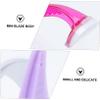 Baluue Women Hair Shaver Kit with Silicone Hair Shaping Mold Ergonomic Private Area Razor for Smooth Shaving Random Color Random Color view 3