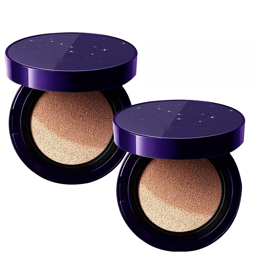 Evanesce Soft Matte Cream Concealer, Evanesce Foundation Long-Lasting Sweat-Proof, Covers Scars, Blemishes, And Tattoos Full Coverage (2pcs white)