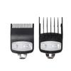 G&BPRO Black Pro Fade Guards for Clippers | Adjustable 1.5 & .5 Tight Guards | Compatible with All Clippers Except Metal Detachable Blades | Hair Clipper Guards Set for Precise Fades view 1