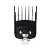 G&BPRO Black Pro Fade Guards for Clippers | Adjustable 1.5 & .5 Tight Guards | Compatible with All Clippers Except Metal Detachable Blades | Hair Clipper Guards Set for Precise Fades view 3