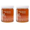 MOOM Organic Sugar Wax with Tea Tree Oil, 12 oz Jar (2-Pack), Hair Removal for Bikini, Brazilian, Face & Legs - Soft wax for Sensitive Skin, Best For Women & Men (Strips & Sticks NOT Included) view 1