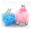 Baluue 2pcs Exfoliating Bath Balls Portable Shower Body Scrubbers with Gentle Dead Skin Removal Compact Quick Dry Design for Men and Women Create Rich Foaming Bubbles for Comfortable view 3