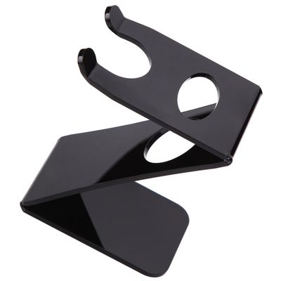 Didiseaon Z Shaped Dual Color Razor Stand with Stable Base Shaving Brush Holder for Fast Drying Durable Organizer for Bathroom Salon and Home Use