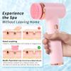 4 in 1 Facial Cleansing Brush, Multi Function Electrical Face Wash, Brush IPX6 Waterproof Portable Face Scrubber, 5 Speed Adjustable, 2 Rotation Directions Adjustable, Gift for Women Men (Pink) view 2