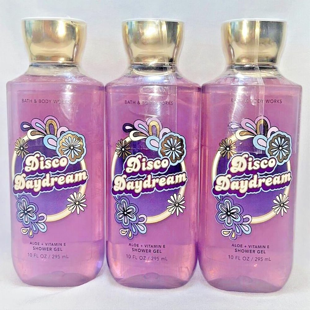 3 Disco Daydream bath & Body Wash Shower Gel 10 oz