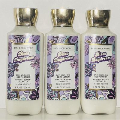 3 Disco Daydream Daily Nourishing Bath & Body Super Smooth Body Lotion 8 OZ