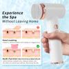 4 in 1 Facial Cleansing Brush, Multi Function Electrical Face Wash, Brush IPX6 Waterproof Portable Face Scrubber, 5 Speed Adjustable, 2 Rotation Directions Adjustable, Gift for Women Men (White) view 2