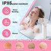 4 in 1 Facial Cleansing Brush, Multi Function Electrical Face Wash, Brush IPX6 Waterproof Portable Face Scrubber, 5 Speed Adjustable, 2 Rotation Directions Adjustable, Gift for Women Men (White) view 3