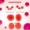 ZJchao Lip Plumper Tool, Cherry Shaped Lips Enhancer Plumper, Soft Silicone Oval Round Lip Plumping Device Can be Carry Out to Use at Anytime and Anywhere view 2