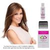 Belle of Hope Mara Ray Bundle 4 Items: Top Style Synthetic Double Mono Topper Mid Stage Hair Loss and Thinning, Comb, 4oz Luxury Shamp and 19 Page Wig Guide (24B/27C, 18) view 2