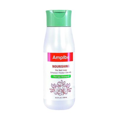 Amplbe Thickening and Nourishing ShampooFor Thinning HairStrengthens Roots, Deeply Nourishes & Promotes Fuller, Healthier HairSoft, Flowing Hair ConfidencePlant-Based, 100% Vegan8.45 floz (250ml)