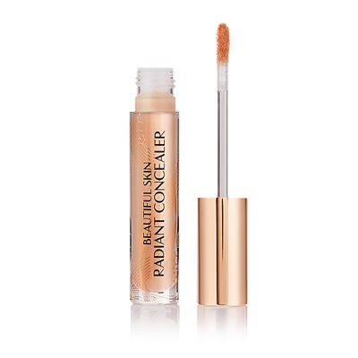 Charlotte Tilbury Beautiful Skin Concealer - Under Eye Concealer & Color Corrector for Dark Circles - Hydrating, Medium-Buildable Coverage with a Radiant, Natural-Looking Finish - 9 Tan