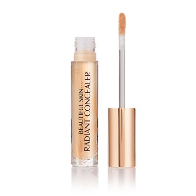 Charlotte Tilbury Beautiful Skin Concealer - Under Eye Concealer & Color Corrector for Dark Circles - Hydrating, Medium-Buildable Coverage with a Radiant, Natural-Looking Finish - 4 Fair