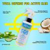 Pre-Swim Hair Protection Spray  Chlorine, Salt Water & Sauna for Swimmers - Coconut Oil, Jojoba, Aloe Vera & Vitamin E Leave-In Conditioner - Protects Color-Treated & Dry Hair, Made in USA view 3