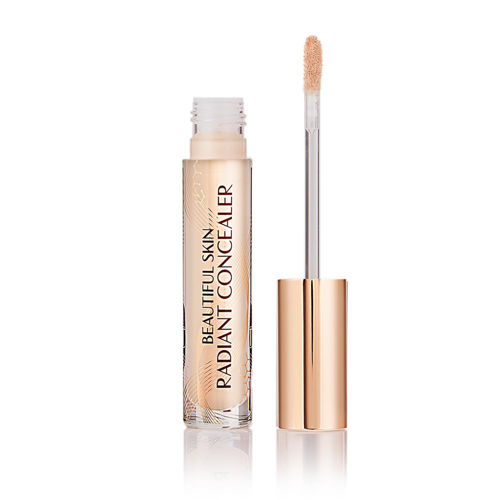 Charlotte Tilbury Beautiful Skin Concealer - Under Eye Concealer & Color Corrector for Dark Circles - Hydrating, Medium-Buildable Coverage with a Radiant, Natural-Looking Finish - 3.5 Fair